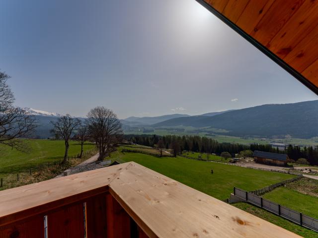 Uitzicht van vakantiehuis