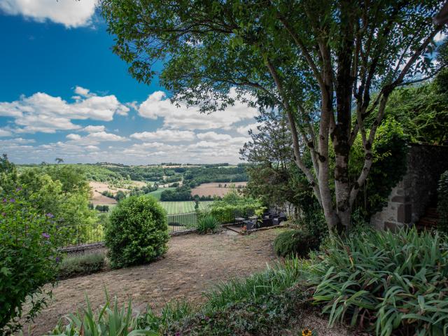 Aussicht vom Ferienhaus [Sommer]