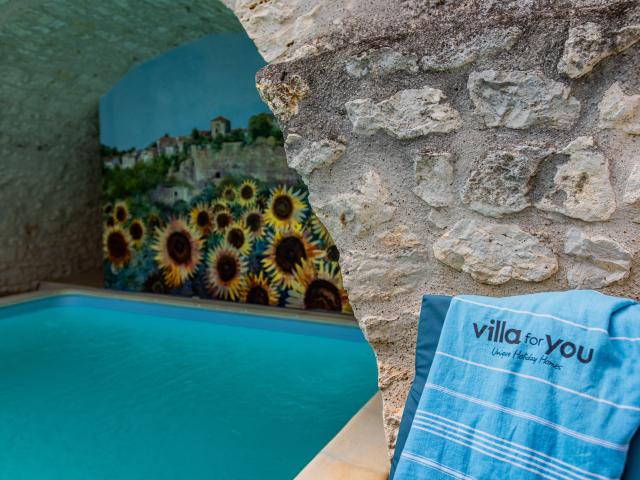 Pool des Ferienhauses