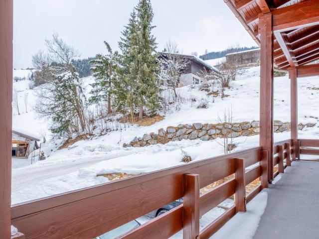 Uitzicht van vakantiehuis