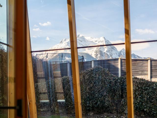 Vue de la maison de vacances