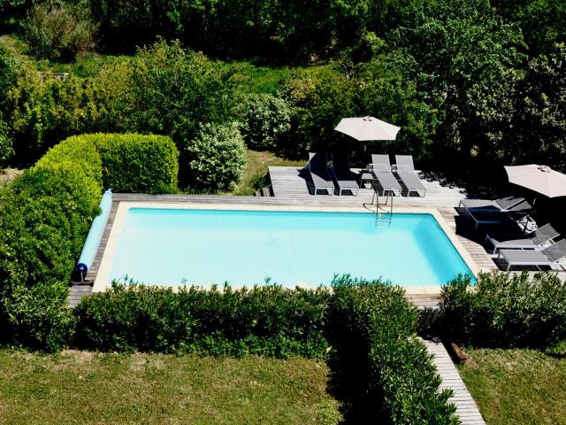 Piscine maison de vacances