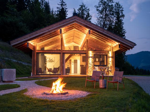 Außenseite Ferienhaus