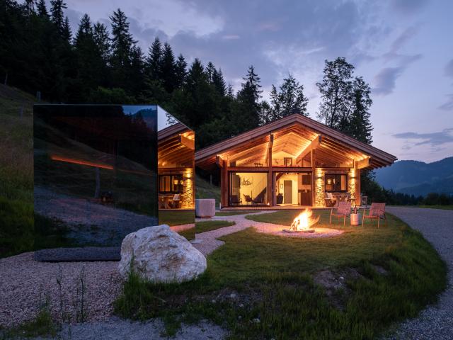 Außenseite Ferienhaus