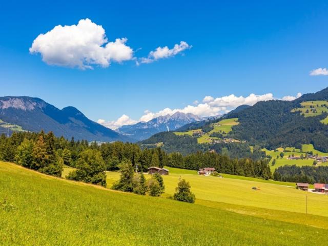 Vue de la maison de vacances