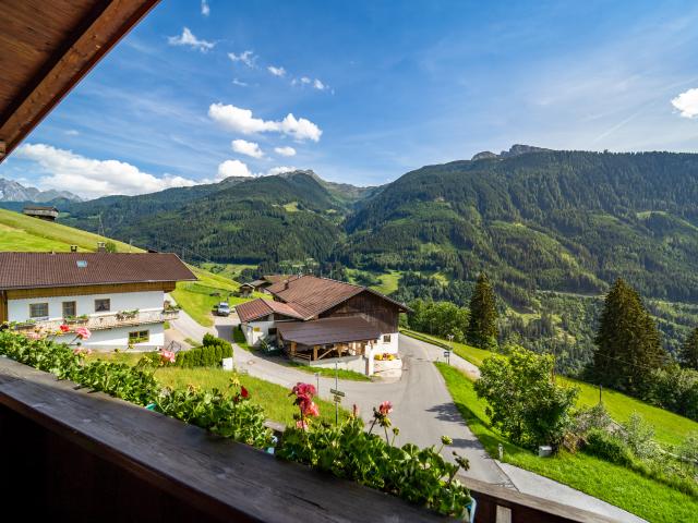 Vue de la maison de vacances