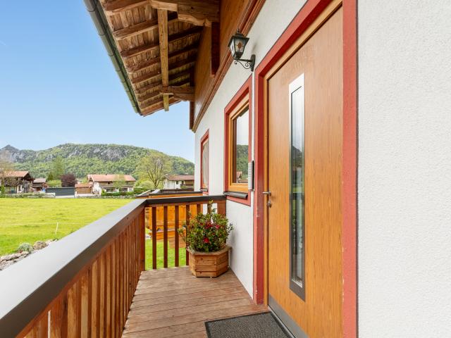 Vue de la maison de vacances