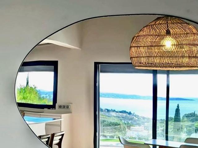 Vue de la maison de vacances