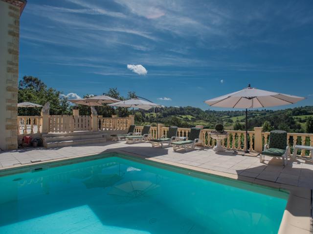 Piscine maison de vacances