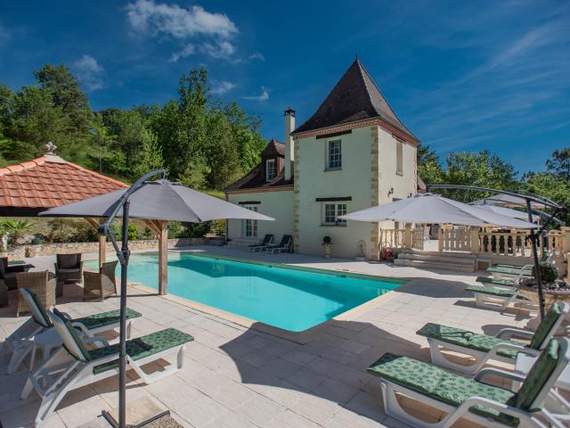 Piscine maison de vacances