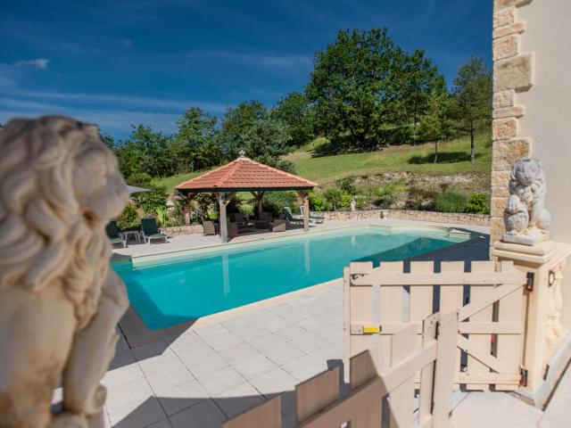 Piscine maison de vacances