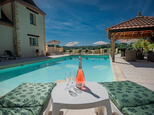 Piscine maison de vacances