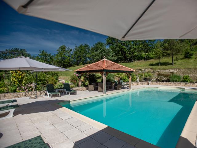 Piscine maison de vacances