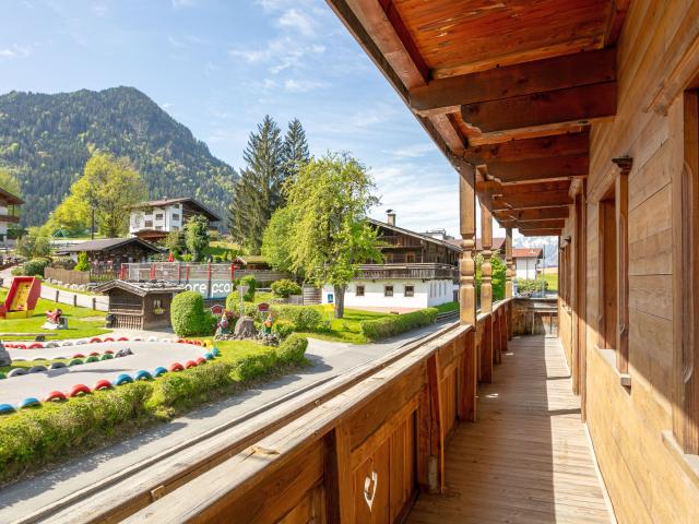 Uitzicht van vakantiehuis