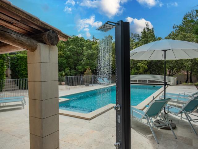 Pool des Ferienhauses