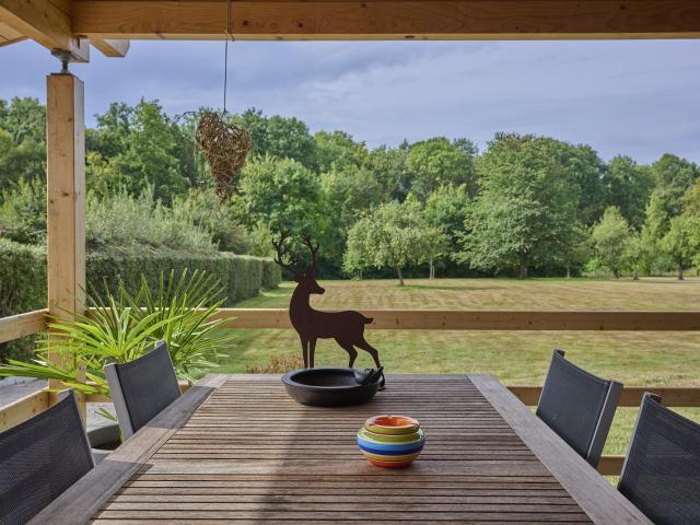 Aussicht vom Ferienhaus