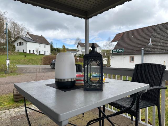 Aussicht vom Ferienhaus [Sommer]