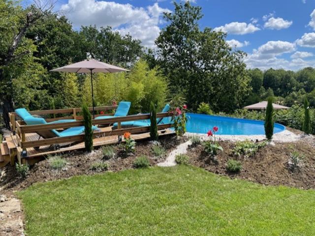 Pool des Ferienhauses