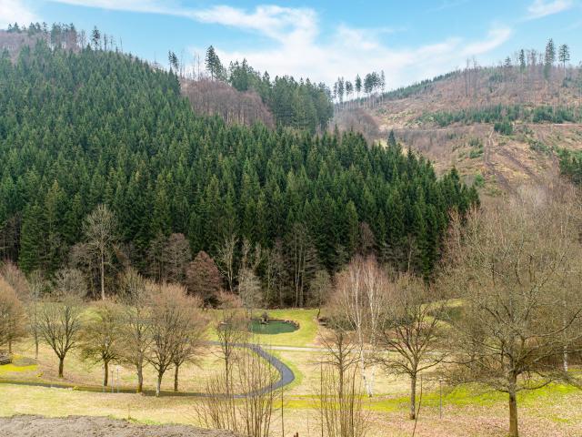 Vue de la maison de vacances