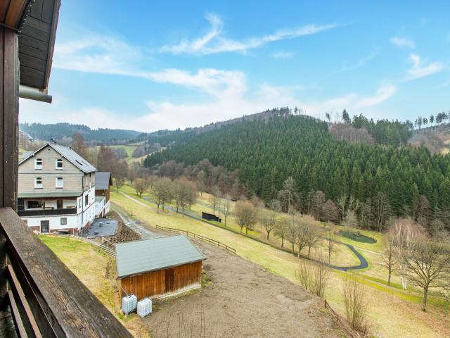 Vue de la maison de vacances