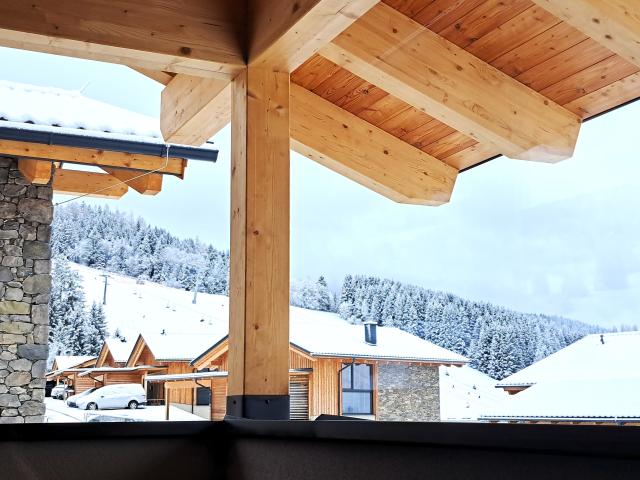 Aussicht vom Ferienhaus