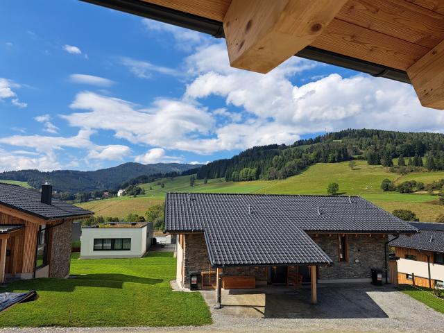 Aussicht vom Ferienhaus [Sommer]