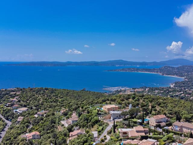 Vue de la maison de vacances