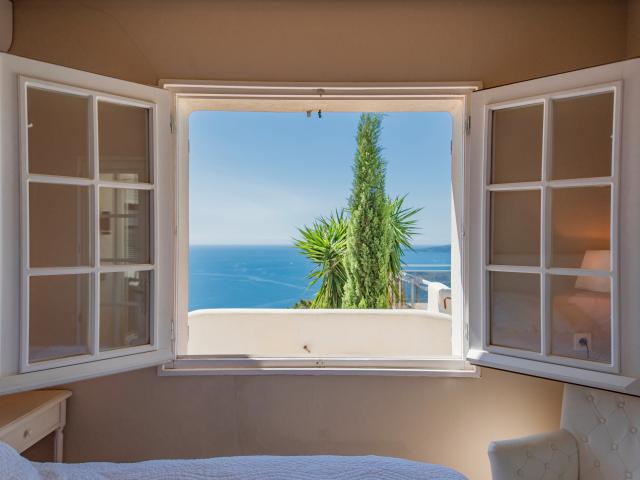 Vue de la maison de vacances