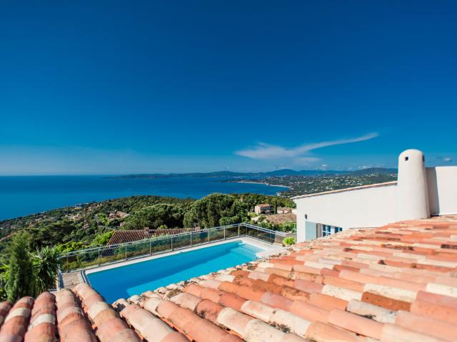 Vue de la maison de vacances