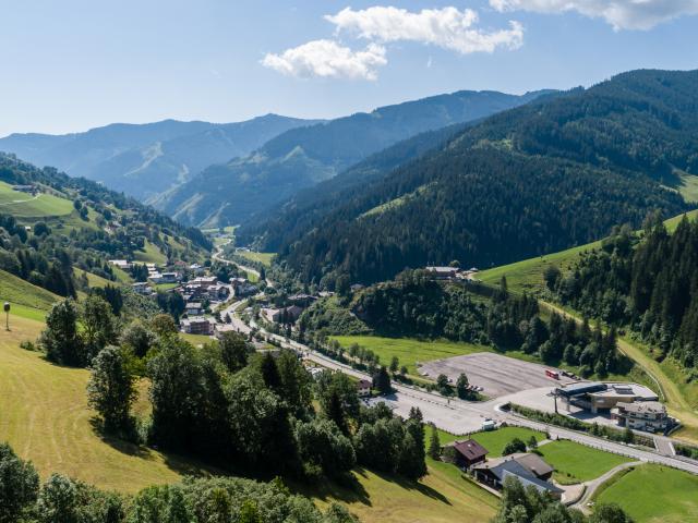Aussicht vom Ferienhaus [Sommer]