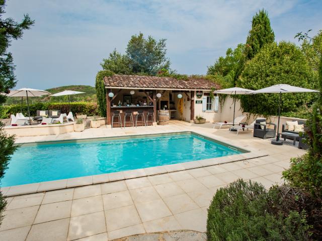 Pool des Ferienhauses