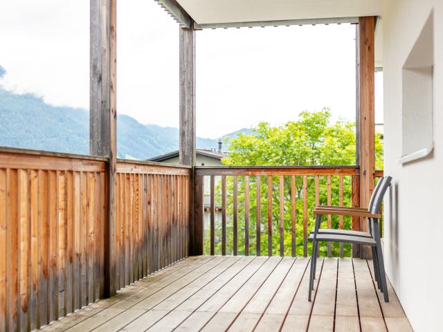 Uitzicht van vakantiehuis [zomer]