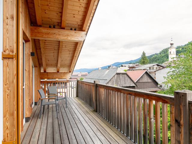 Uitzicht van vakantiehuis [zomer]