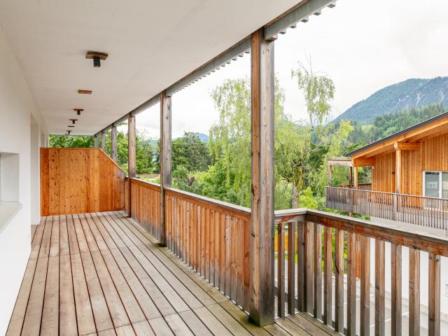 Uitzicht van vakantiehuis