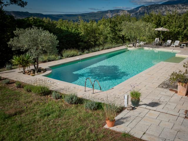 Uitzicht van vakantiehuis