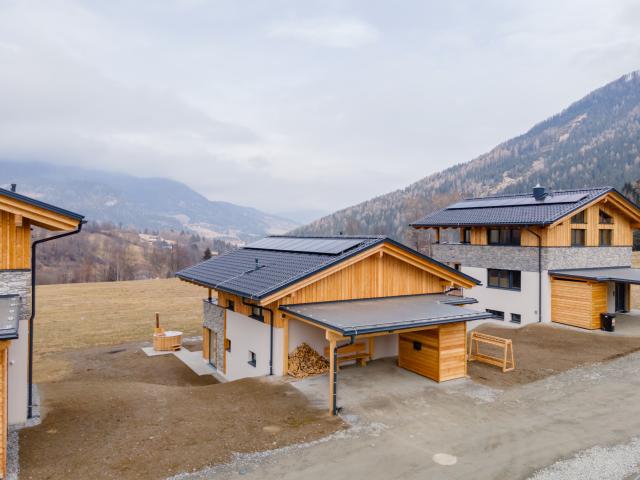 Außenseite Ferienhaus [Winter]