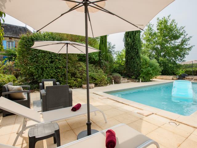 Piscine maison de vacances