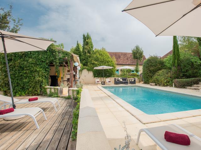 Piscine maison de vacances