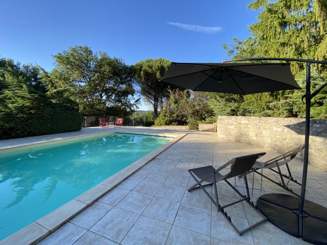 Pool des Ferienhauses
