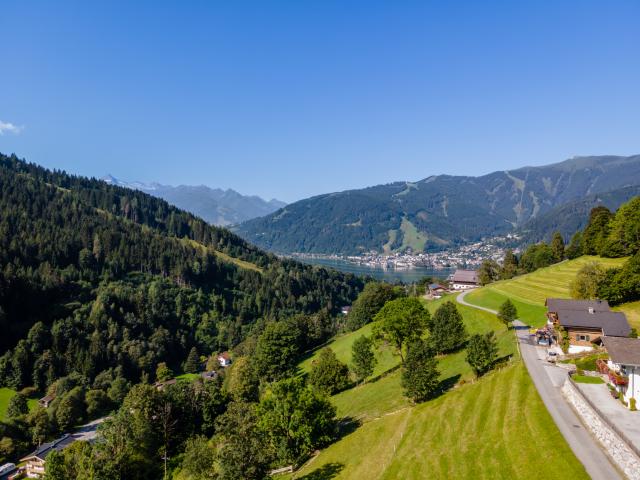 Uitzicht van vakantiehuis