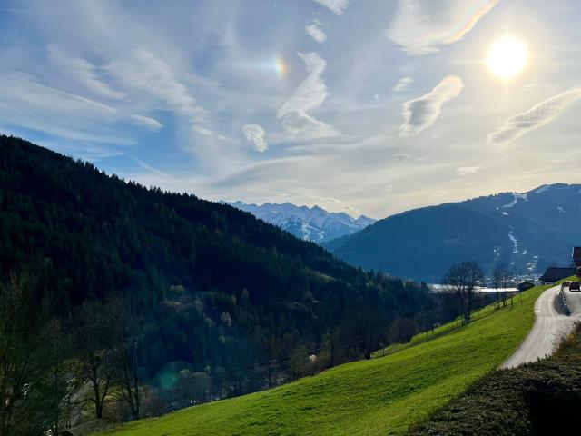 Uitzicht van vakantiehuis