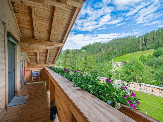 Uitzicht van vakantiehuis