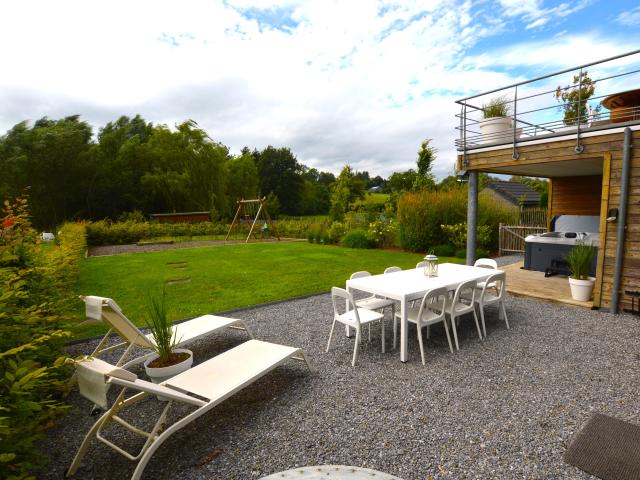 Aussicht vom Ferienhaus [Sommer]