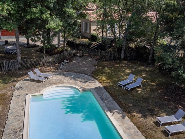 Piscine maison de vacances