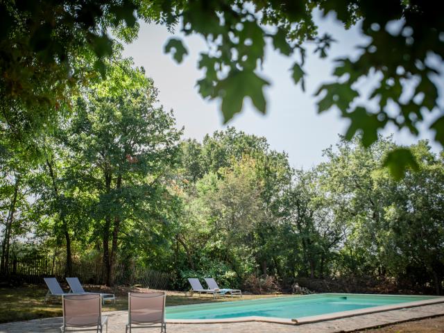 Piscine maison de vacances