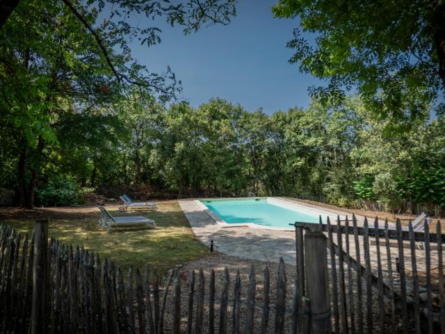 Piscine maison de vacances