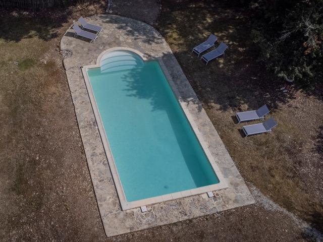 Piscine maison de vacances