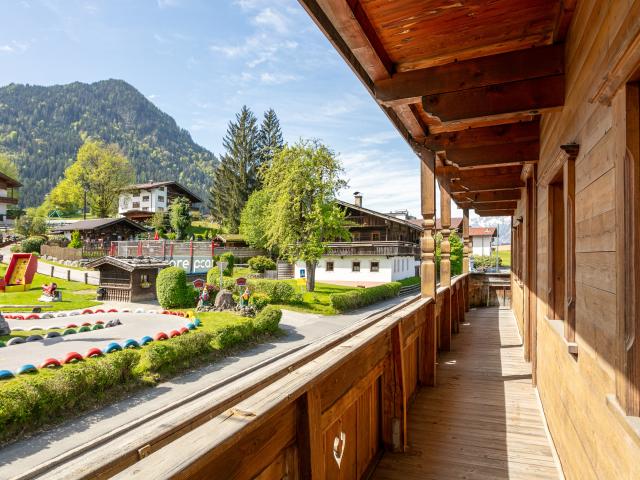 Uitzicht van vakantiehuis