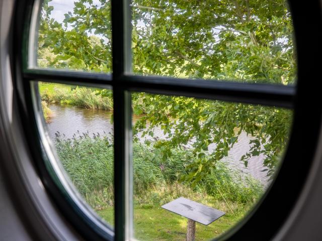 Uitzicht van vakantiehuis