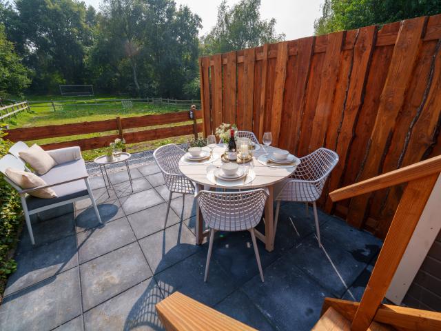 Aussicht vom Ferienhaus [Sommer]